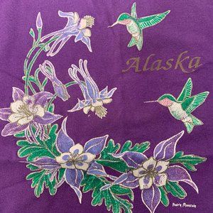 Vintage 90s ALASKA t shirt - Single stitch USA